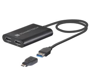 DISPLAYLINK DUAL DISPLAYPORT ADAPTER FOR M1 MACS thumbnail