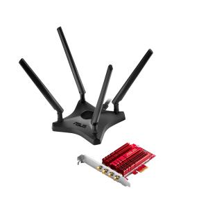 90IG02H0-BM0000 ASUS Dual-band Ac3100 Wireless Pci-e Adapter Pce-ac88                                                    