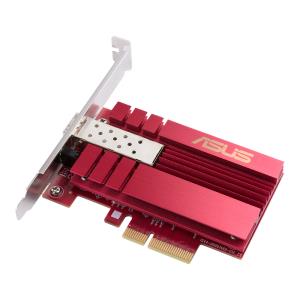 90IG0490-MO0R00 ASUS XG-C100F - Internal - Wired - PCI Express - Fiber - 10000 Mbit/s - Red