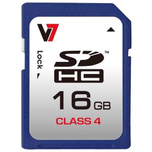 VASDH16GCL4R-2E V7 - VIDEO SEVEN SD CARD 16GB SDHC CL4