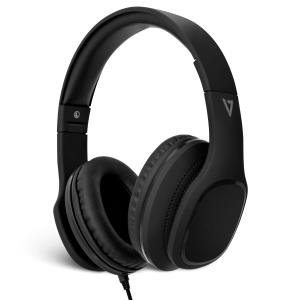 HA701-3NP V7 - VIDEO SEVEN V7 Over-Ear Headphones with Microphone - Black                                                      