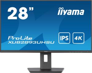XUB2893UHSU-B5 IiYAMA ProLite XUB2893UHSU-B5 28' IPS 4K Monitor with Height Adjust Stand