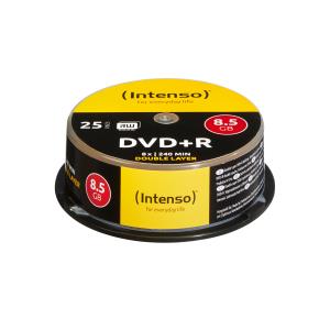 4311144 INTENSO DVD+R Intenso 8,5GB  25pcs Cakebox DOUBLE LAYER 8x retail