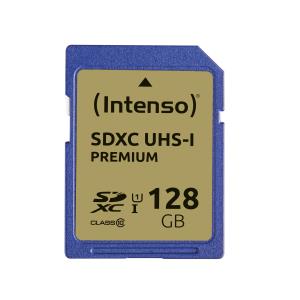 EU Product - SD Card 128GB Intenso SDXC UHS-I Premium thumbnail