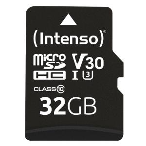 3433480 INTENSO Flash-Speicherkarte (microSDHC/SD-Adapter inbegriffen)
