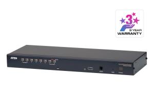 KVM over IP KH1508AI - KVM switch - 8 x KVM port(s) - rack-mountable thumbnail