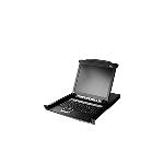 8 PORT 17 LCD VGA USB KVM RACK CONSOLE thumbnail