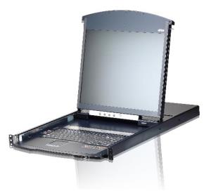IT KL1108VN 8 port CAT5 1U Dual Rail 19