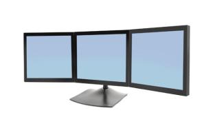 33-323-200 ERGOTRON DS100 Triple-Monitor Desk Stand - Aufstellung - fr 3 LCD-Anzeigen - Aluminiu...