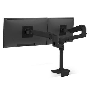 LX DESK DUAL STACK ARM LOW MBK thumbnail