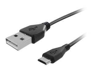 1 meter Micro USB Charge and Sync Cable for All Android Smartphones and Tablets Black - 19811 thumbnail