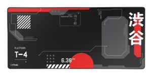 (New) GXT759 XXL MOUSEPAD - Gaming - Red/Black Japan Black thumbnail