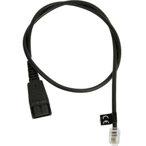 8800-00-37 JABRA Kabel QD -> RJ10 Lucent und Cisco 79xx glatt