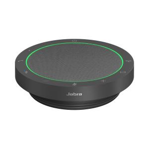 Speak2 55 UC - Speakerphone hands-free - Bluetooth - wired, wireless - USB-A, USB-C - dark grey - Zoom Certified, Amazon Chime Certified, Google Fast Pair Certified, Google Meet Certified thumbnail