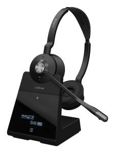 Engage 75 SE Stereo - Headset - on-ear - DECT / Bluetooth - wireless - NFC - Zoom Certified, Google Meet Certified, Amazon Chime Certified, Certified for Microsoft Teams Open Office, Works With Chromebook Certified, UC certified thumbnail
