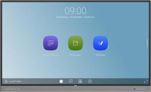 9H.F7ATK.DE3 BENQ Large Format Monitor - Rm7502k - 75in - 3840x2160 (uhd) - Black