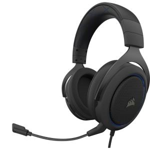 CA-9011217-EU CORSAIR Corsair HS50 PRO STEREO Headset Wired Head-band Gaming Black, Blue                                                                                    