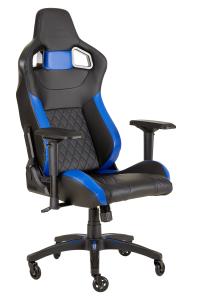 CF-9010014-WW CORSAIR Corsair T1 Race PC gaming chair Black, Blue                                                                                                           