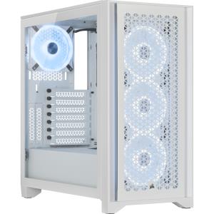 ICUE 4000D RGB WHITE MID CASE thumbnail