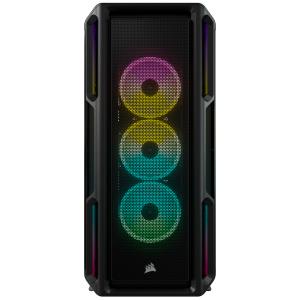 EU Product - Geh iCUE 5000T RGB (Tempered Glass) Black thumbnail