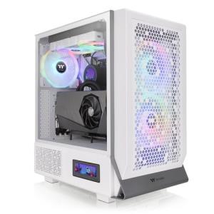 CA-1Y2-00M6WN-00 THERMALTAKE Ceres 300 TG ARGB Mid Tower Chassis - White