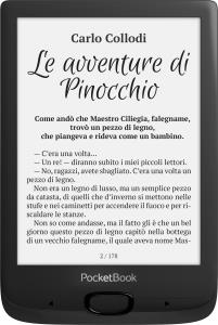 PocketBook Basic Lux 3 e-book reader 8 GB Wi-Fi Black