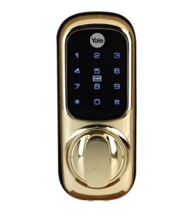 YD-01-CON-NOMOD-PB YALE Keyless Connected Ready Smart Lock