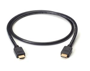 VCB-HDMI-001M BLACK BOX HIGH-SPEED HDMI CABLE WITH ETHERNET - MALE/MALE, 1-M (3.2-FT.)