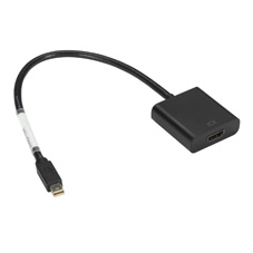ENVMDP-HDMI BLACK BOX MINI DISPLAYPORT TO HDMI ADAPTER DONGLE - MALE/FEMALE, 12