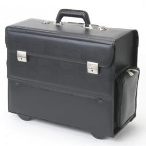 N25728K-V1 DICOTA Datacart - 14-15.6in Notebook Case - Black / Synthetic Leather/nylon