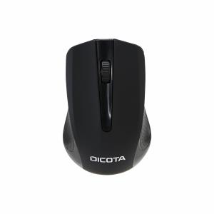 D31659 DICOTA Comfort - Mouse - laser - wireless - USB wireless receiver - black