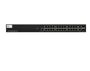 EU Product - Switch 24-Port 24x10/100/1000TX RJ45 Management thumbnail