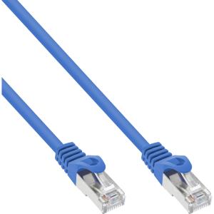 72550B INLINE INC - Patchkabel, SF/UTP, Cat.5e, blau, 0,5m
