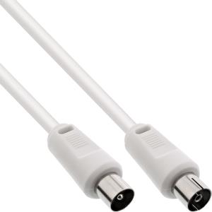 69407 INLINE INC Antenna Cable 2x shielded ultra low loss >75dB white 7m - 7 m - F-type - F-type - White