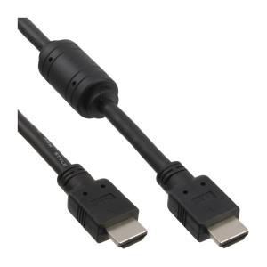 EU Product - - HDMI Kabel, HDMI-High Speed, Stecker / Stecker, schwarz, mit Ferrit, 5m thumbnail