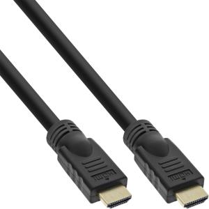 17575Q INLINE INC - HiD HDMI Kabel, HDMI-HS mit Eth,, Premium, 4K2K, ST / ST, gold, 7,5m