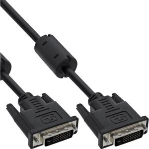 17783 INLINE INC InLine DVI-D Cable 24+1 male / male Dual Link 2 ferrite chokes 3m                                   