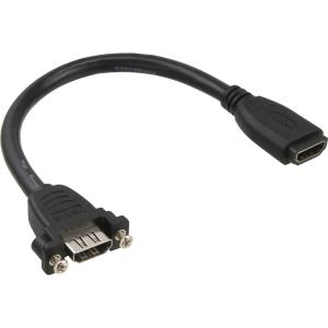 17500S INLINE INC HDMI 4K2K Adapterkabel zum Einbau - HDMI A Buchse/Buchse - 0,6m