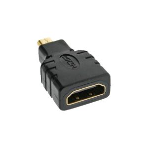 17690D INLINE INC HDMI Adapter - HDMI A Buchse auf Micro HDMI D Stecker - 4K/60Hz