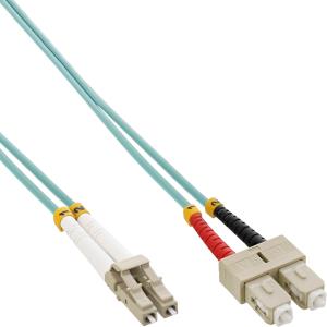 EU Product - - LWL Duplex Kabel, LC/SC, 50/125�m, OM3, 1m thumbnail