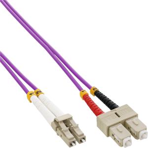 88639P INLINE INC LWL Duplex Kabel - LC/SC - 50/125m - OM4 - 20m