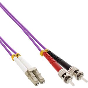 EU Product - - LWL Duplex Kabel, LC/ST, 50/125�m, OM4, 7,5m thumbnail