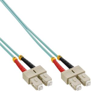 83520O INLINE INC InLine Fiber Optical Duplex Cable SC/SC 50/125-m OM3 20m                                                                                             