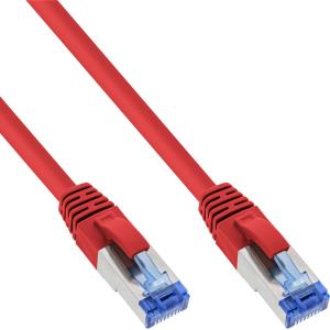EU Product - - Patchkabel, S/FTP (PiMf), Cat.6A, 500MHz, halogenfrei, Kupfer, rot, 1,5m thumbnail