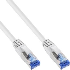EU Product - - Patchkabel, S/FTP (PiMf), Cat.6A, 500MHz, halogenfrei, Kupfer, wei�, 0,5m thumbnail