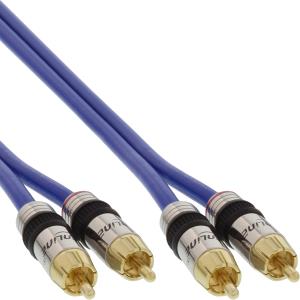 89730P INLINE INC InLine Premium RCA Audio Cable 2x RCA male / male gold plated 30m                                                                                     