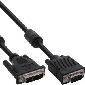 EU Product - - DVI-A Kabel, analog 12+5 Stecker auf 15pol HD Stecker VGA, 3m thumbnail