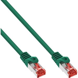 EU Product - - Patchkabel, S/FTP (PiMf), Cat.6, 250MHz, halogenfrei, Kupfer, gr�n, 15m thumbnail