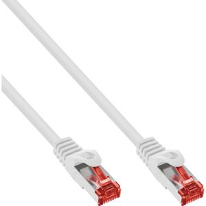 EU Product - - Patchkabel, S/FTP (PiMf), Cat.6, 250MHz, halogenfrei, Kupfer, wei�, 7,5m thumbnail