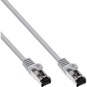 EU Product - - Patchkabel, S/FTP (PiMf), Cat.8.1, 2000MHz, halogenfrei, Kupfer, grau, 7,5m thumbnail